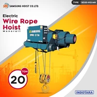 Electric Wire Rope Hoist 20 Ton Samsung Hoist SD20