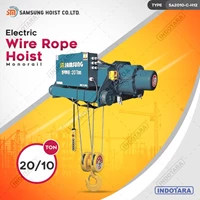 Electric Wire Rope Hoist 20/10 Ton Samsung Hoist SA2010-C-H12