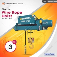 Electric Wire Rope Hoist 3 Ton Samsung Hoist SD0028A-N-H6