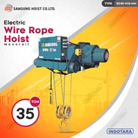 Electric Wire Rope Hoist 35 Ton Samsung Hoist SD35