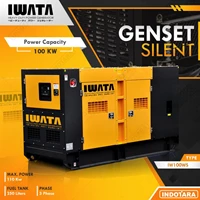 Genset Diesel IWATA 100KW Silent - IW100WS