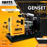Genset Diesel IWATA 300Kva Open - IW300WO