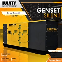 Genset Diesel IWATA 360Kva Silent - IW360WS