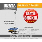Iwata 280W Mobile Lighting Tower Solar 1