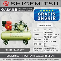 Kompresor Angin Electric Piston F Series FW-0.36-12.5