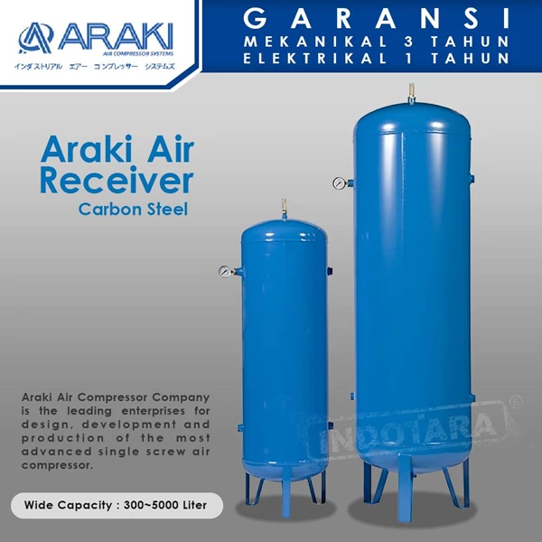 Compressor Air Tank Wind Araki 1000 Liters
