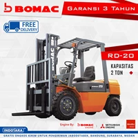 Forklift Bomac RD-20 Kapasitas 2 Ton