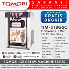 Mesin Pembuat Es Krim 3 Tuas (Rainbow Ice Cream) TOMORI TIM-318GSC 1