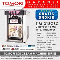 Mesin Pembuat Es Krim 3 Tuas (Rainbow Ice Cream) TOMORI TIM-318GSC