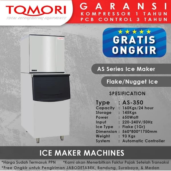 TOMORI ICE FLAKE Maker AS-350