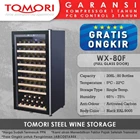 Mesin Penyimpan Wine Tomori Wine Storage Steel WX-80F 1