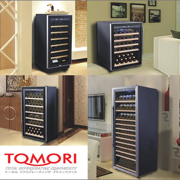 Mesin Penyimpan Wine Tomori Steel Wine Storage WX-80T