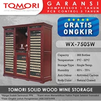 Mesin Penyimpan Wine Tomori Wine Storage Wood WX-750SW