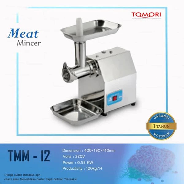 Mesin Pengiris Daging / Tomori Meat Mincer TMM-12