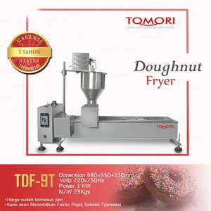 Mesin Pembuat Donat / Auto Doughnut Fryer(One Shape Douthnut) TDF-9T