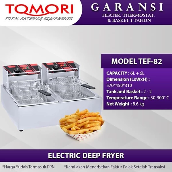 TOMORI Electric Deep Fryer TEF-82