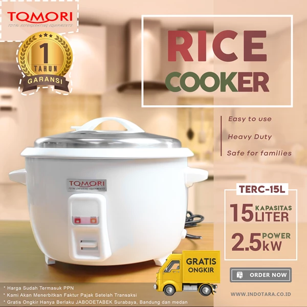 Electric Rice Cooker TERC-15L