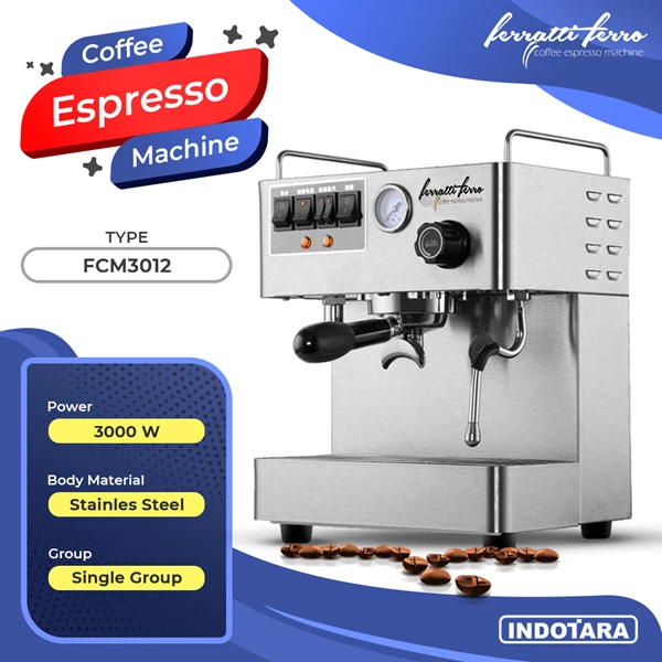  Mesin Kopi Espresso Ferratti Ferro  Coffee Maker FCM3012