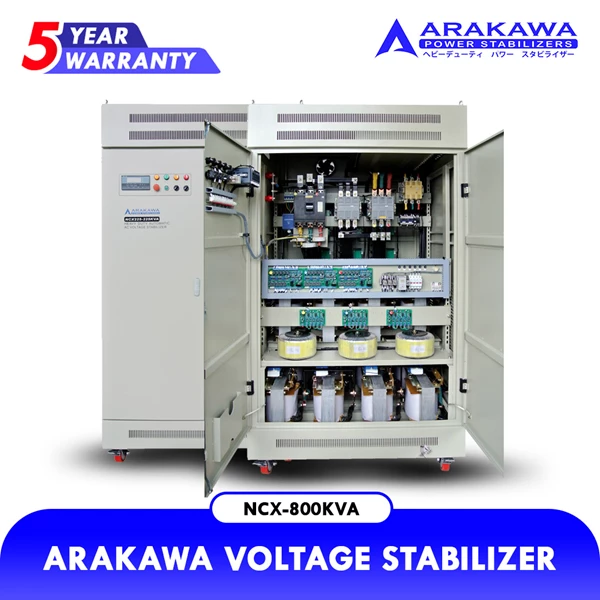 Stabilizer Arakawa NCX 3 Phase NCX-800KVA