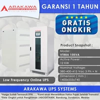 UPS Arakawa ON-LINE VT88A 15KVA