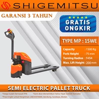Shigemitsu Semi-Electric Pallet Truck MP15W-E