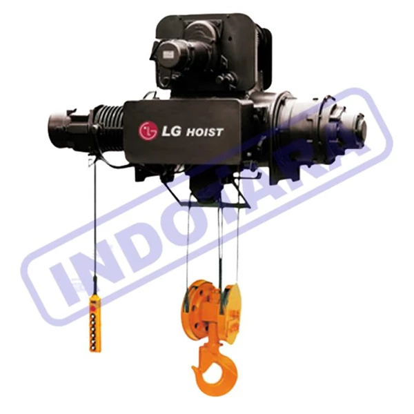 Electric Wire Rope Hoist LGM Monorail Creep Speed 7.5Tx12m V-75-HN