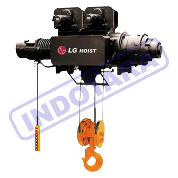 Electric Wire Rope Hoist LGM Monorail Creep Speed 20Tx12m V-20-HN