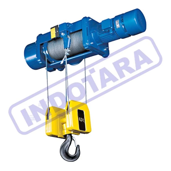 Electric Wire Rope Hoist Podem Foot Mounted MT316 (4 Rope Falls)