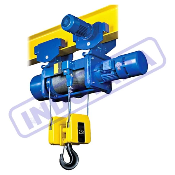 Electric Wire Rope Hoist Podem Normal Headroom MT312 (2 Rope Falls)
