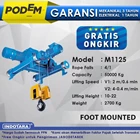 Electric Wire Rope Hoist Podem Foot Mounted M1125 (4 Rope Falls) 1