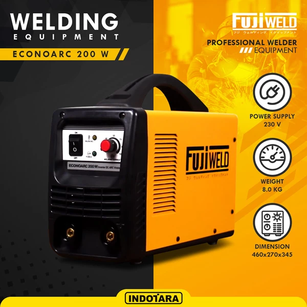 SMAW Electric Welding Machine (Electrode/Stick) Welding Fujiweld Econoarc 200W