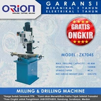 Mesin Bor Duduk Orion Milling & Drilling Machine ZX7045