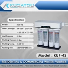 Kusatsu Water Filter Ultrafiltration KUF-4S 4-Stages 2Bar 1