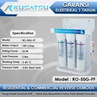 Kusatsu Reverse Osmosis RO-50G-FF 5-Stages Filtration 189L 1