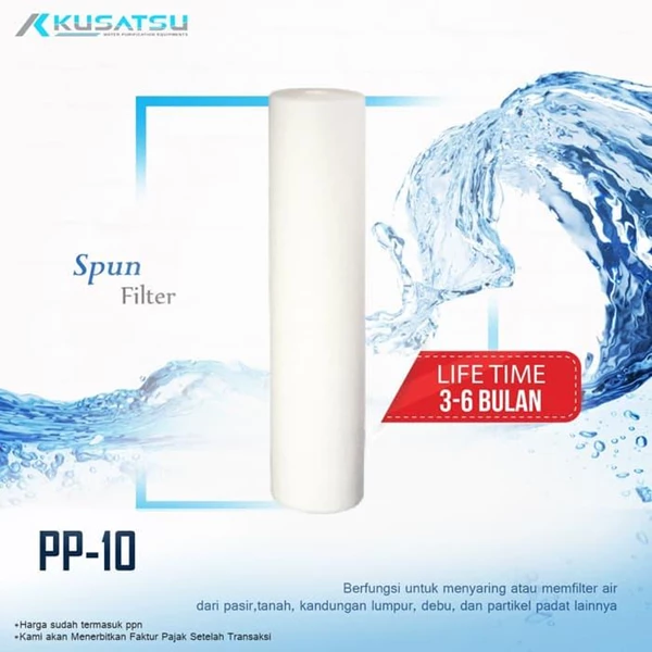 PP Spun Filter ( PP-10 ) - Kusatsu