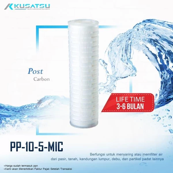PP Spun Filter ( PP-10-5MIC ) - Kusatsu