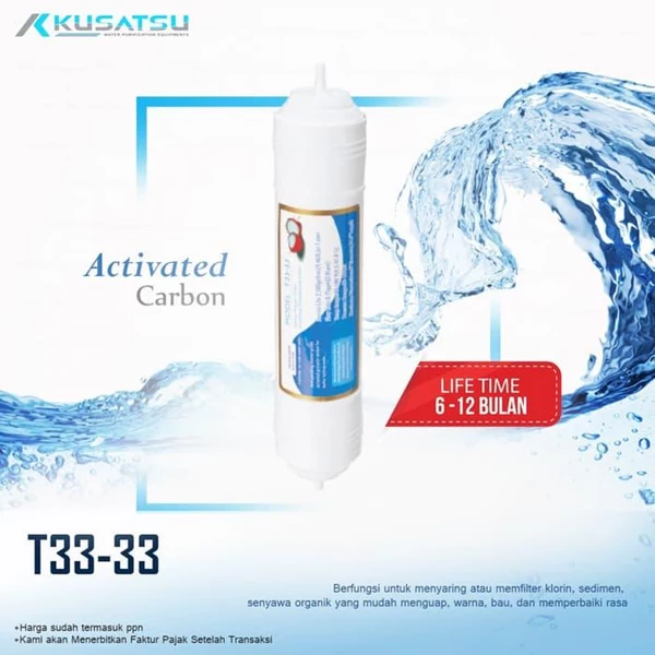 Activated Carbon Filter / Filter Karbon ( T33-33 ) - Kusatsu