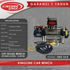 Kingone Car Off Road Winch KDS 12.0 1