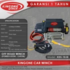 Kingone Car Off Road Electric Winch KDS 10.0i 1