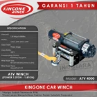 Kingone Car ATV Electric Winch ATV 4000 1