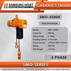 Electric Chain Hoist Samsung SMO Series 3 Phase SMO-S500H 1
