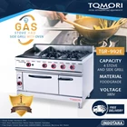 Kompor Gas + Oven / Gas Stove + Oven and Side Grilled Tomori TGR-992E 1