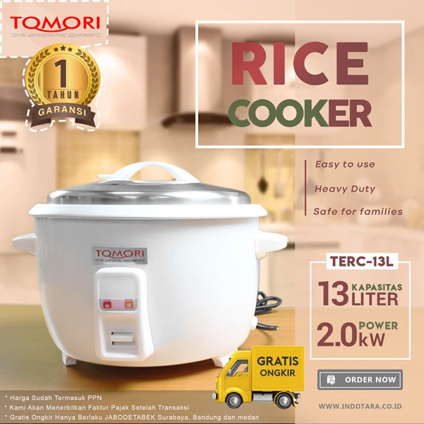 Electric Rice Cooker TERC-13L