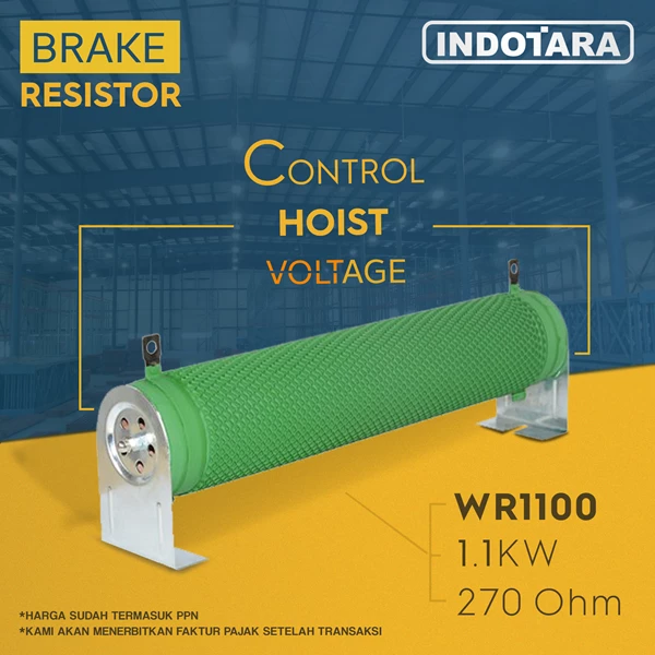 Brake Resistor Hoist crane 1.1 kW 270 Ohm - WR1100