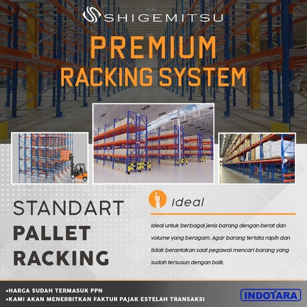 PREMIUM Standart Pallet Racking System - Shigemitsu