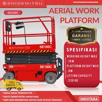 Tangga Elektrik - Aerial Work Platform Shigemitsu SE100C