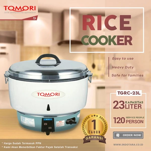 Gas Rice Cooker Tomori TGRC-23L