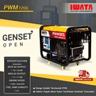 Genset Diesel IWATA 10Kva Silent - PWM12-OL 1