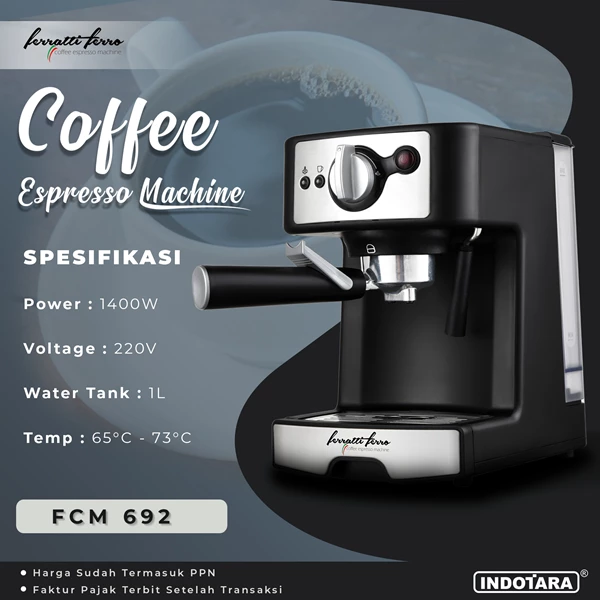 Ferratti Ferro Espresso Machine FCM692