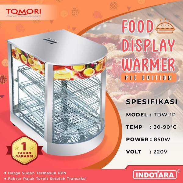 Food Warmer Tomori - TDW-1P
